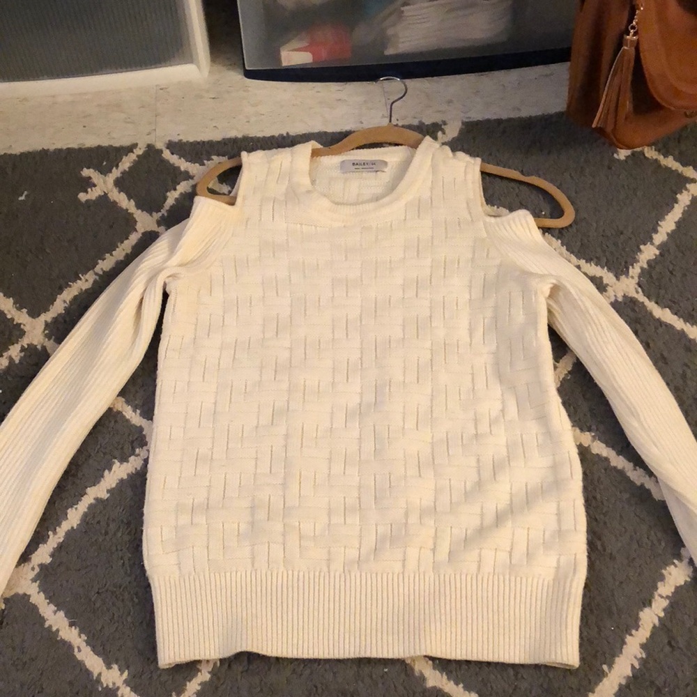 White sweater